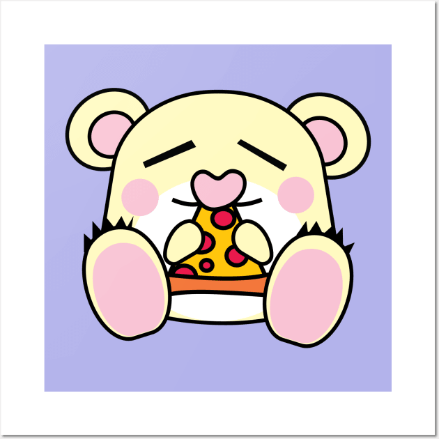 Chubbymotutu Pizza Collection - Pudding Wall Art by Tomotutu